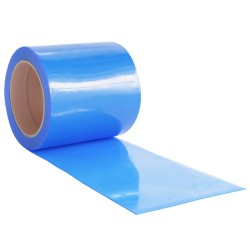 vidaXL Tenda per Porte Blu 200 mm x 1,6 mm 10 m in PVC