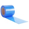 vidaXL Tenda per Porte Blu 200 mm x 1,6 mm 25 m in PVC