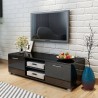   Mobile TV Nero Laccato Lucido 120x40,3x34,7 cm