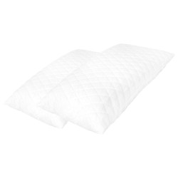 vidaXL Cuscini 2 pz 80x40x14 cm in Memory Foam