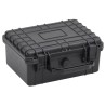 vidaXL Valigetta da Volo Portatile Nera 24x19x11 cm in PP