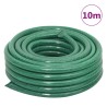 vidaXL Set Tubo da Giardino con Raccordi Verde 0,9" 10 m in PVC