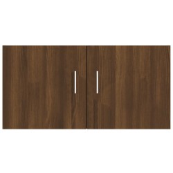   Armadietto a Parete Rovere Marrone 80x39x40cm Legno ingegnerizzato