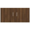   Armadietto a Parete Rovere Marrone 80x39x40cm Legno ingegnerizzato