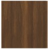   Armadietto a Parete Rovere Marrone 80x39x40cm Legno ingegnerizzato