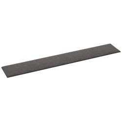 vidaXL Pannelli Murali 12 pz Grigio Scuro 90x15 cm Tessuto 1,62 m²