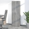   Armadio per Ufficio Grigio Sonoma 60x32x190cm Legno ingegnerizzato