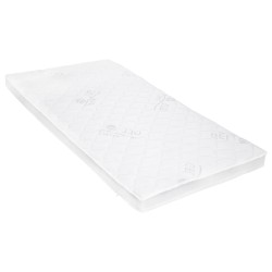 vidaXL Coprimaterasso 90x200 cm Schiuma di Gel 7 cm