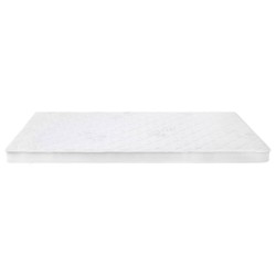 vidaXL Coprimaterasso 90x200 cm Schiuma di Gel 7 cm