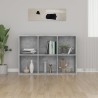   Libreria/Credenza Grigio Cemento 66x30x97,8 cm in Truciolato