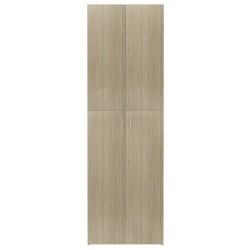   Armadio per Ufficio Rovere Sonoma 60x32x190 cm in Truciolato