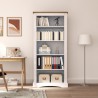 Libreria 5 Ripiani Pino Messicano Corona Range 81x40x170 cm