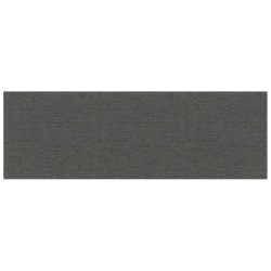 vidaXL Pannelli Murali 12 pz Grigio Scuro 90x30 cm Tessuto 3,24 m²