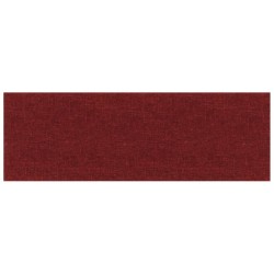 vidaXL Pannelli Murali 12 pz Rosso Vino 90x30 cm in Tessuto 3,24 m²