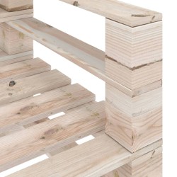   Divano Pallet da Giardino in Legno Impregnato di Pino