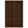   Libreria/Credenza Rovere Marrone 66x30x98 cm Legno ingegnerizzato