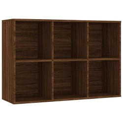   Libreria/Credenza Rovere Marrone 66x30x98 cm Legno ingegnerizzato