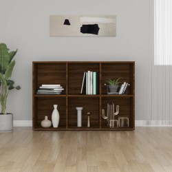   Libreria/Credenza Rovere Marrone 66x30x98 cm Legno ingegnerizzato