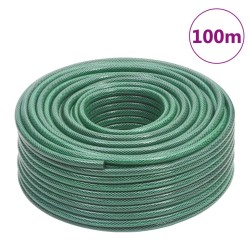 vidaXL Tubo d'Aria Verde 0,6" 100 m in PVC