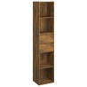   Libreria Rovere Fumo 36x30x171 cm in Legno Ingegnerizzato