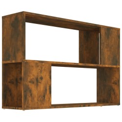   Libreria Rovere Fumo 100x24x63 cm in Legno Ingegnerizzato