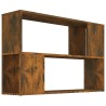   Libreria Rovere Fumo 100x24x63 cm in Legno Ingegnerizzato