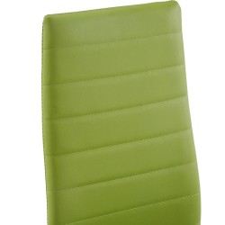 vidaXL Set da Pranzo 7 pz Verde