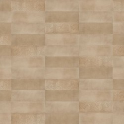 WallArt Piastrelle in Pelle Salisbury Beige Sabbia 16 pz