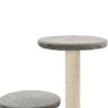    Albero per Gatti con Tiragraffi in Sisal 60 cm Grigio