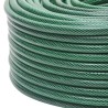 vidaXL Set Tubo da Giardino con Raccordi Verde 0,6" 100 m in PVC