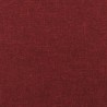 vidaXL Pannelli Murali 12 pz Rosso Vino 90x15 cm Tessuto 1,62 m²