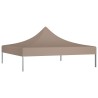    Tetto per Tendone per Feste 2x2 m Grigio Talpa 270 g/m²