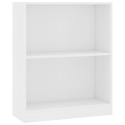    Libreria Bianca 60x24x74,5 cm in Legno Ingegnerizzato