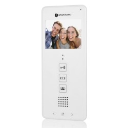 Smartwares Sistema Video Citofono 3 Appartamenti 20,5x8,6x2,1cm Bianco