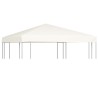    Copertura Superiore per Gazebo 310 g/m² 3x3 m Bianco Crema