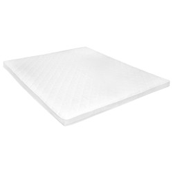 vidaXL Coprimaterasso 180x200cm Schiuma a Freddo Superficie a Onde 6cm