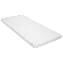 vidaXL Coprimaterasso 90x200cm Schiuma a Freddo Superficie a Onde 7 cm