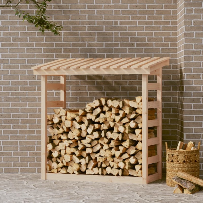    Portalegna 108x64,5x110 cm in Legno Massello di Pino