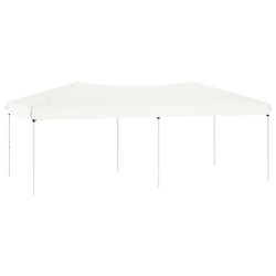    Tenda per Feste Pieghevole Bianco 3x6 m