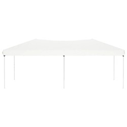    Tenda per Feste Pieghevole Bianco 3x6 m