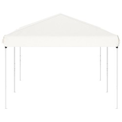    Tenda per Feste Pieghevole Bianco 3x6 m