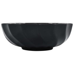    Lavandino 46x17 cm in Ceramica Nero