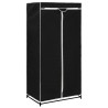 vidaXL Armadio 2 pz Nero 75x50x160 cm