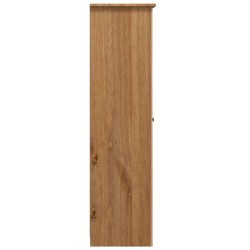 vidaXL Armadio a 3 Ante 118x50x171,5cm Legno di Pino Panama Range