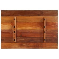 vidaXL Piano Tavolo Rettangolare 60x90 cm 15-16 mm Legno di Recupero