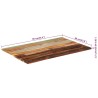 vidaXL Piano Tavolo Rettangolare 60x90 cm 15-16 mm Legno di Recupero