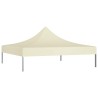    Tetto per Tendone per Feste 2x2 m Crema 270 g/m²