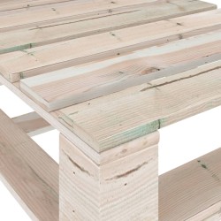    Divano Centrale da Giardino su Pallet Legno di Pino Impregnato