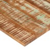 vidaXL Piano Tavolo Rettangolare 60x140 cm 15-16 mm Legno di Recupero