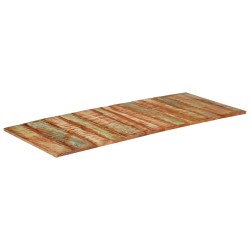 vidaXL Piano Tavolo Rettangolare 60x140 cm 15-16 mm Legno di Recupero